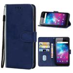 Leather Phone Case For ZTE Blade L8(Blue)