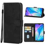 Leather Phone Case For Xiaomi Redmi 8A Pro(Black)