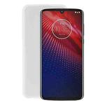 TPU Phone Case For Motorola Moto Z4(Transparent White)