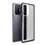 For Xiaomi 11 T / 11T Pro Four-corner Shockproof TPU + PC Phone Case(Black)