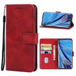 For OPPO Find X2 Leather Phone Case(Red)