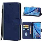 For OPPO Find X2 Leather Phone Case(Blue)