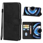 For OPPO Realme Q3 5G / Realme V13 5G / Q3i 5G / Realme 8 5G / Narzo 30 5G Leather Phone Case(Black)