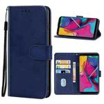 Leather Phone Case For LG Stylo 5+(Blue)