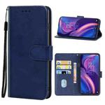 Leather Phone Case For TCL Plex(Blue)