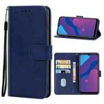 Leather Phone Case For Honor 9A(Blue)