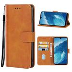 Leather Phone Case For Huawei Enjoy Max(Brown)