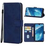 Leather Phone Case For Huawei Enjoy Max(Blue)