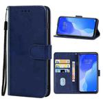 Leather Phone Case For Huawei nova 7 SE 5G Youth(Blue)