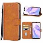 Leather Phone Case For Blackview A70(Brown)