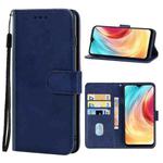 Leather Phone Case For Blackview A80(Blue)