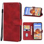 Leather Phone Case For Blackview BV9900(Red)