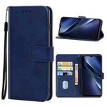 For vivo iQOO U3 Leather Phone Case(Blue)