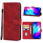 For vivo V20 2021 Leather Phone Case(Red)