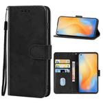 For vivo X50 5G Leather Phone Case(Black)