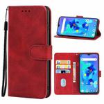 Leather Phone Case For UMIDIGI A7(Red)
