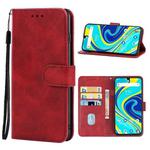 Leather Phone Case For UMIDIGI A7 Pro(Red)