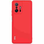 For Xiaomi Mi 11T / Mi 11T Pro IMAK UC-2 Series Shockproof Full Coverage Soft TPU Phone Case(Red)