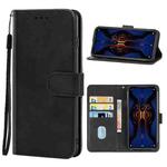 Leather Phone Case For DOOGEE S95(Black)