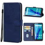 Leather Phone Case For OUKITEL C23 Pro(Blue)