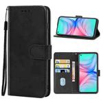 Leather Phone Case For Infinix Hot 10s NFC(Black)
