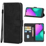 Leather Phone Case For Infinix Smart 5 (India)(Black)