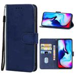 Leather Phone Case For Lenovo K12(Blue)