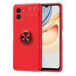 For vivo Y15 4G Metal Ring Holder 360 Degree Rotating TPU Phone Case(Red)