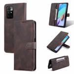 For Xiaomi Redmi 10 AZNS Dream II Skin Feel Horizontal Flip Leather Case(Coffee)