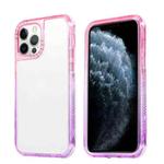 Gradient PC Phone Case For iPhone 13(Pink Purple)