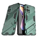 For Xiaomi Redmi Note 11 Pro / Note 11 Pro+ Punk Armor 2 in 1 PC + TPU Shockproof Phone Case with Invisible Holder(Green)