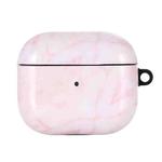 IMD Pattern Earphone Protective Case For AirPods 3(Pink Marble)