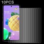 10 PCS 0.26mm 9H 2.5D Tempered Glass Film For LG K53