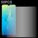 50 PCS 0.26mm 9H 2.5D Tempered Glass Film For Wiko Power U10