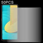 50 PCS 0.26mm 9H 2.5D Tempered Glass Film For LG Stylo 7 5G / Stylo 7