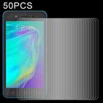 50 PCS 0.26mm 9H 2.5D Tempered Glass Film For Tecno Pop 5c