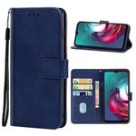 Leather Phone Case For Motorola Moto G30 / G20 / G10 4G(Blue)