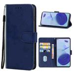 Leather Phone Case For Xiaomi Mi 11 Lite 4G / 5G(Blue)