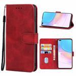 Leather Phone Case For Honor 50 Lite / Huawei nova 8i(Red)