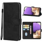 Leather Phone Case For Samsung Galaxy A33 5G(Black)