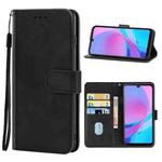 Leather Phone Case For Blackview OSCAL C20 / C20 Pro(Black)