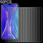 50 PCS 0.26mm 9H 2.5D Tempered Glass Film For OPPO Realme X2