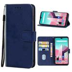 Leather Phone Case For Blackview A80 Pro / A80 Plus(Blue)