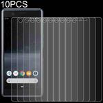 10 PCS 0.26mm 9H 2.5D Tempered Glass Film For Sony Xperia Ace
