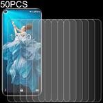 50 PCS 0.26mm 9H 2.5D Tempered Glass Film For Oukitel C17