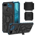 For OPPO A7 / A5s Armor Wristband Phone Case(Blue)
