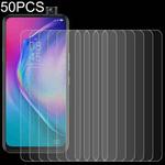 50 PCS 0.26mm 9H 2.5D Tempered Glass Film For Tecno Camon 15 Premier
