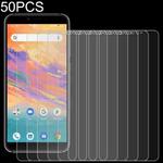 50 PCS 0.26mm 9H 2.5D Tempered Glass Film For Umidigi A3S