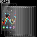 50 PCS 0.26mm 9H 2.5D Tempered Glass Film For Wiko Ufeel