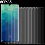 50 PCS 0.26mm 9H 2.5D Tempered Glass Film For ZTE Axon 10s Pro 5G